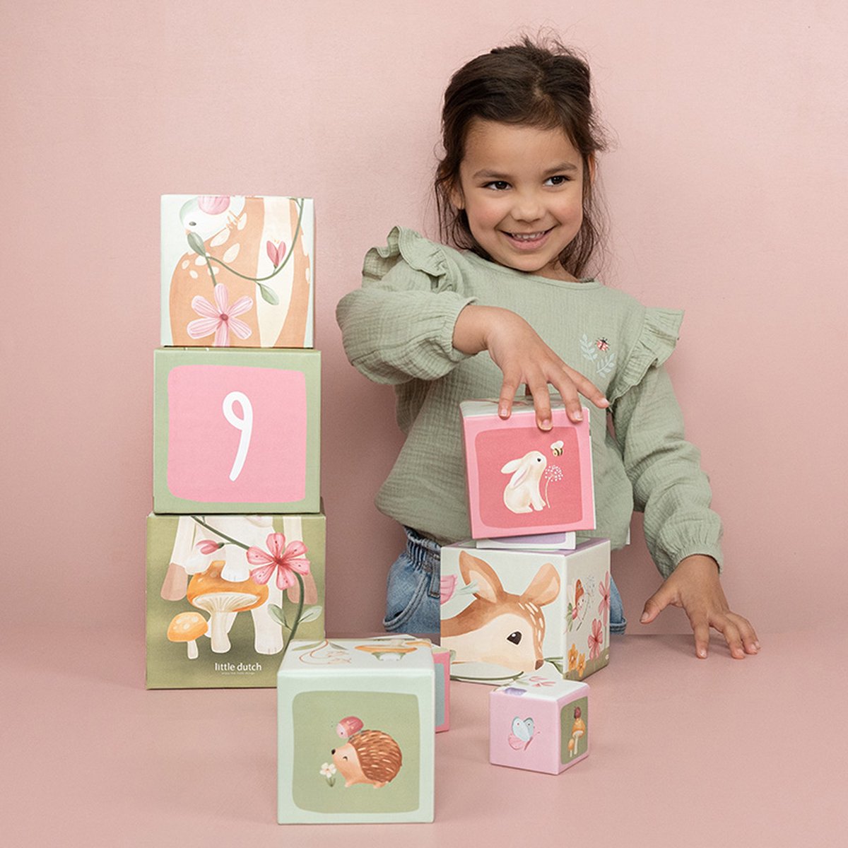 Little Dutch Stapelblokken Fairy Garden FSC