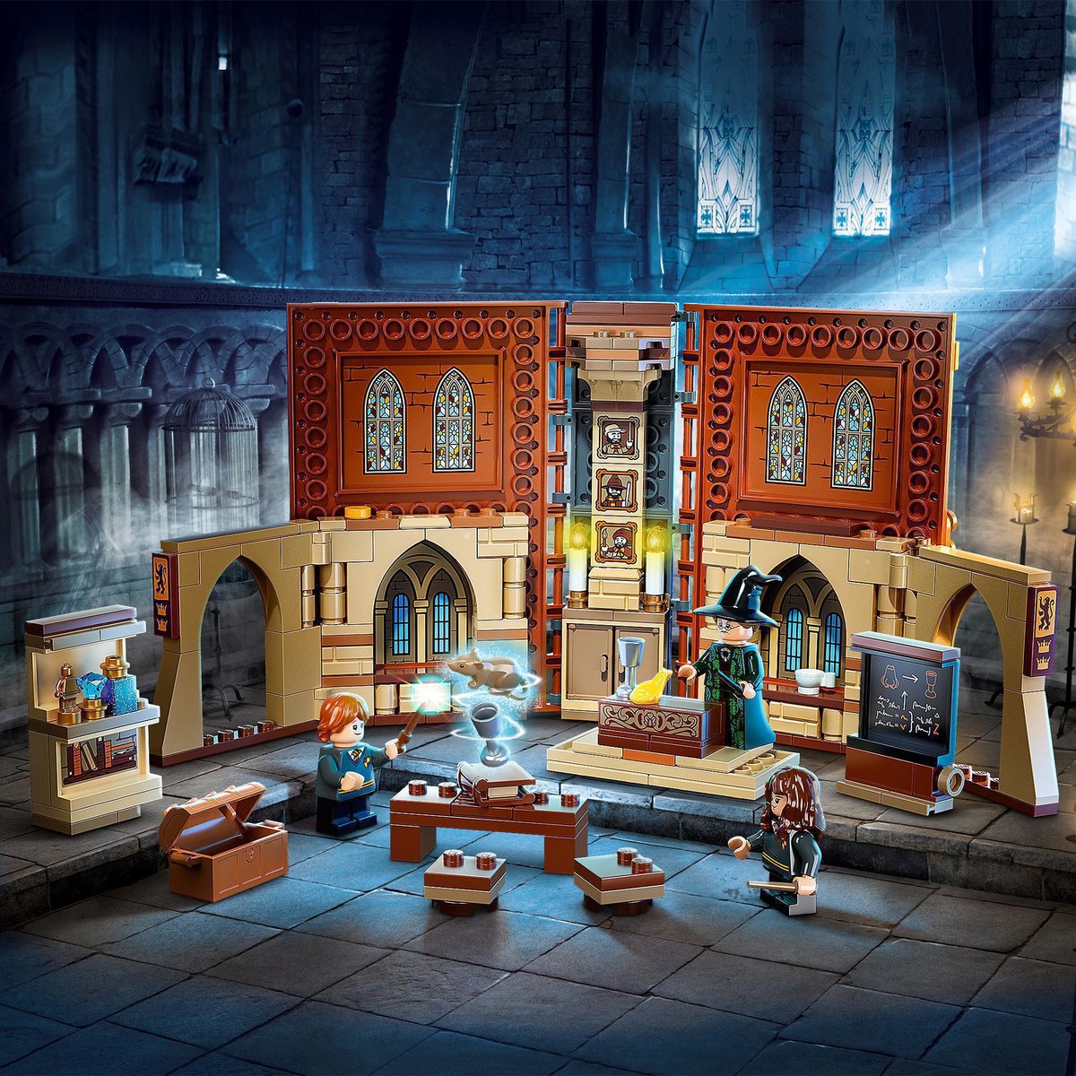 LEGO Harry Potter Zweinstein Transfiguratieklas - 76382