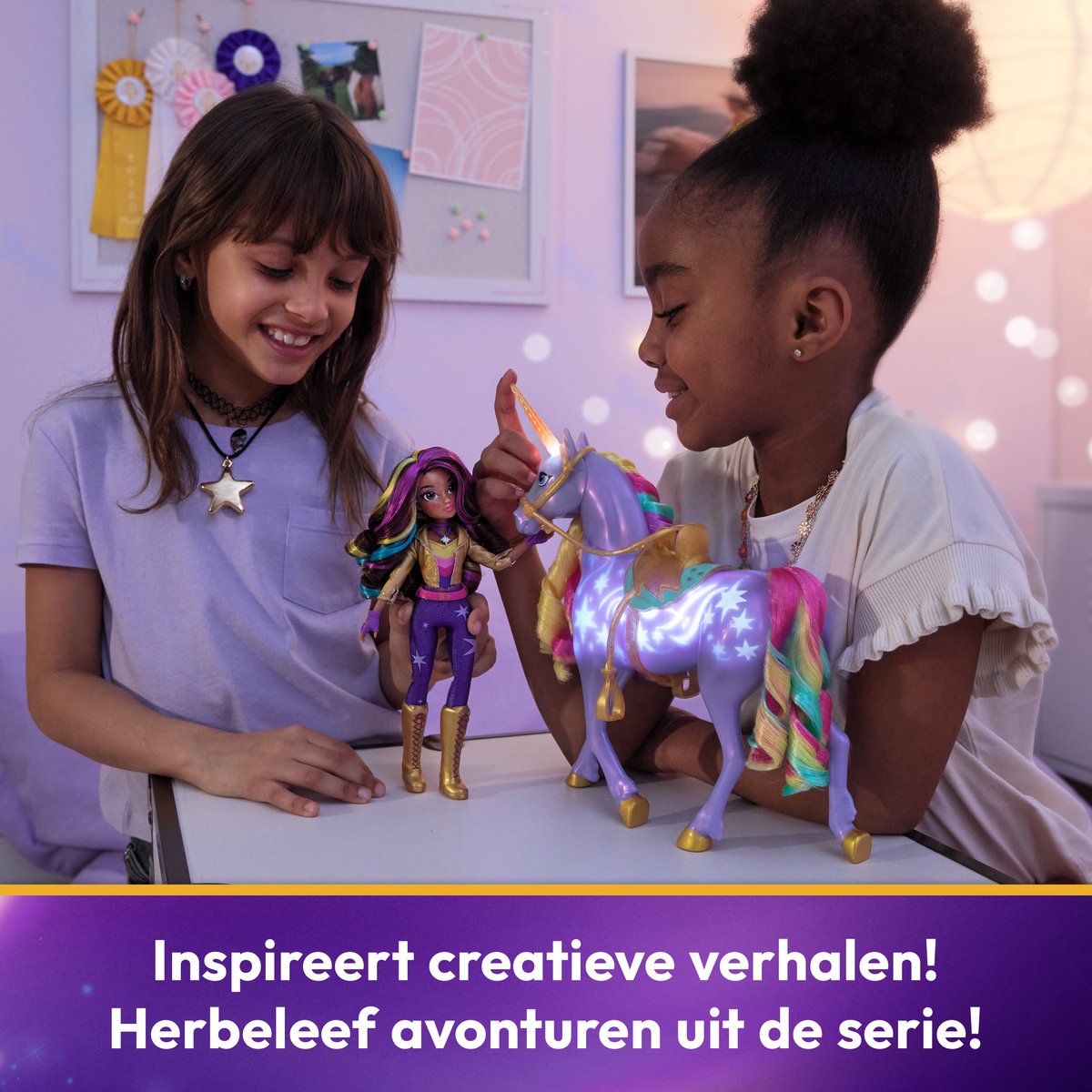Unicorn Academy Sophia & Regenboog Wildstar Pop met Interactieve Eenhoorn