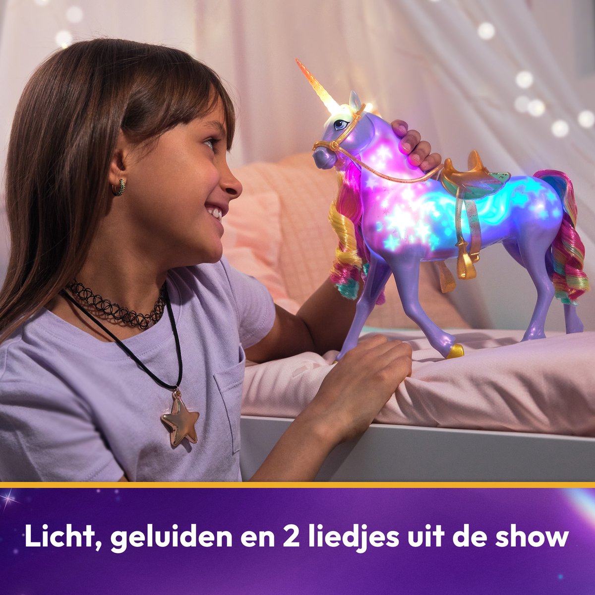 Unicorn Academy Interactieve Eenhoorn Rainbow Wildstar