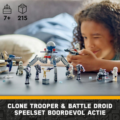 LEGO Star Wars Clone Trooper & Battle Droid Set - 75372