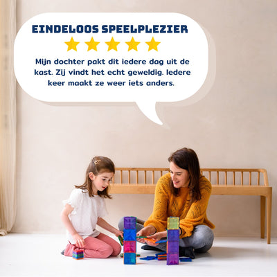 COBLO Classic Magnetisch Speelgoed 35-delig met Opbergzak