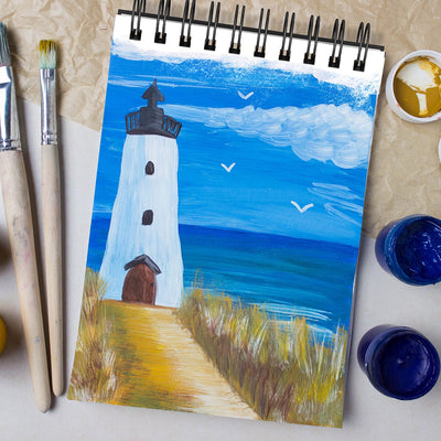 Oxford A4 Schetsboek 100gr 50 Vel met Spiraal