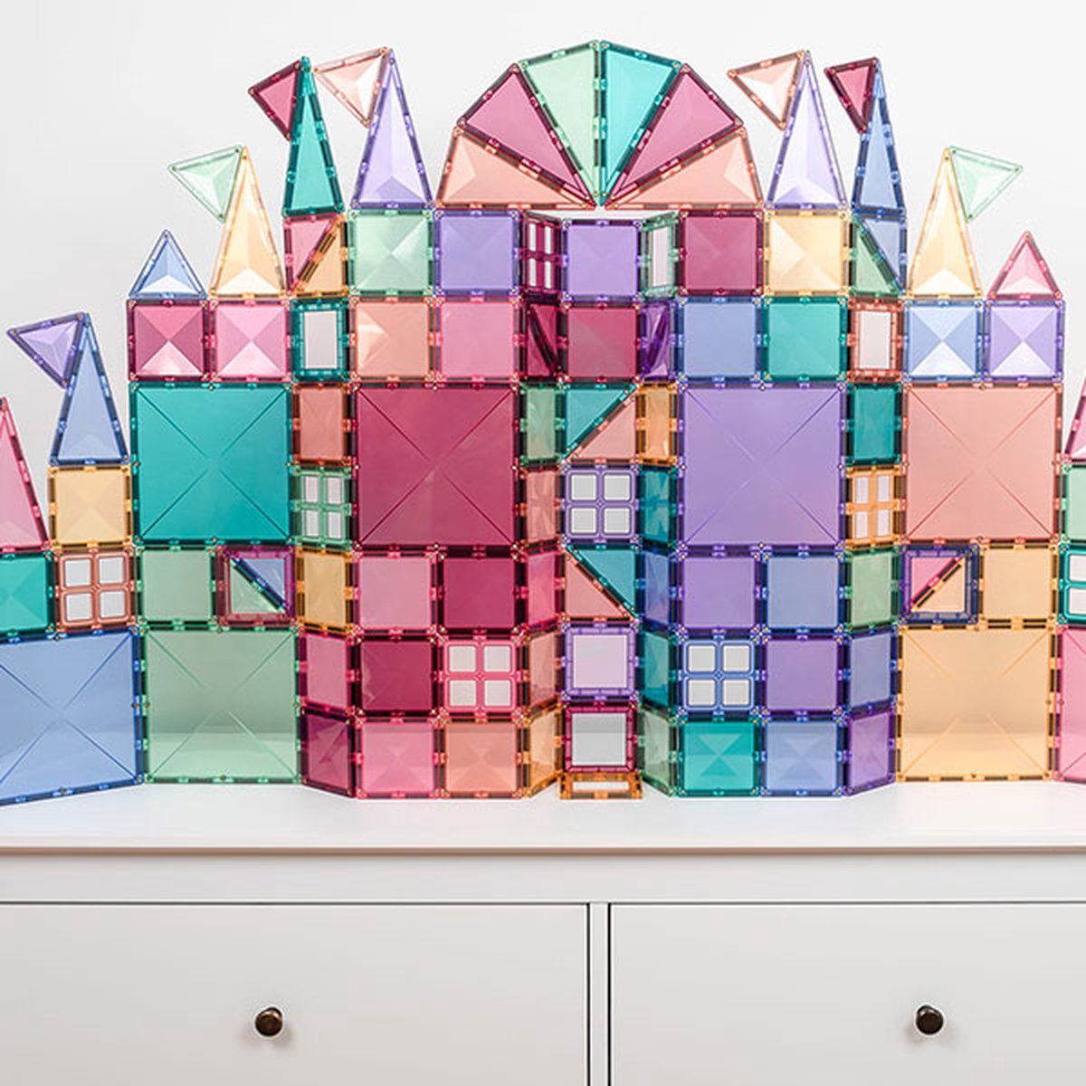 Connetix Pastel Creatief Pakket - 120 Stuks