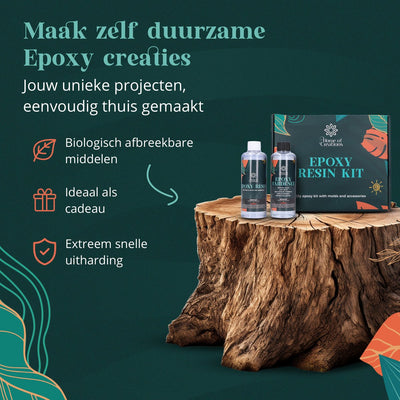 Home of Creations Epoxy Starterkit met Gietmallen