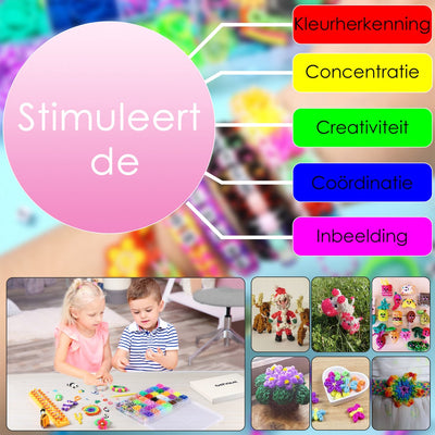 Behave Loom Bands Starterpakket - 38 Kleuren & Accessoires