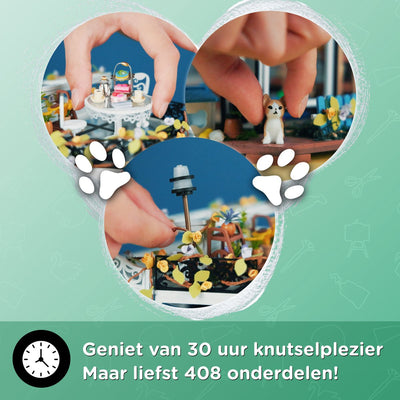Crafts&Co Miniatuur Poppenhuis Kit - Dierenwinkel 'The Pet Club'