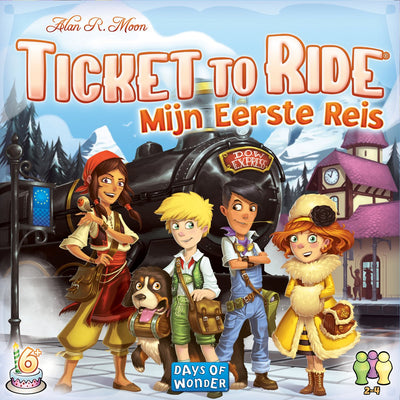 Days of Wonder Ticket to Ride: Mijn Eerste Reis Bordspel