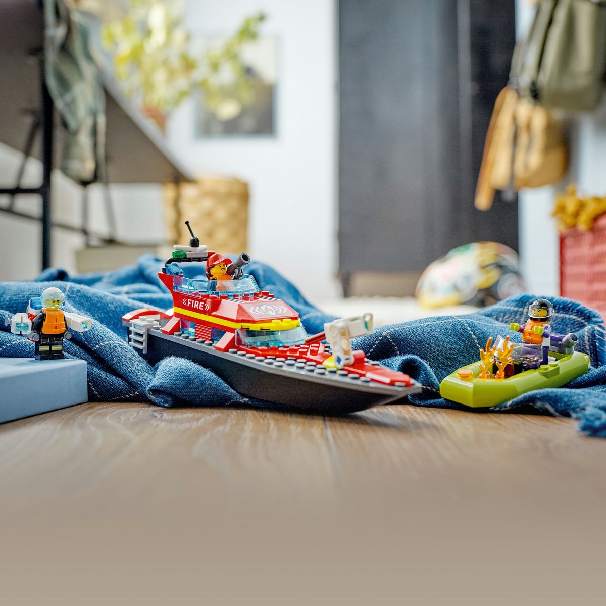 LEGO City Brandweer Reddingsboot - 60373