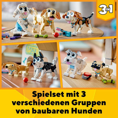 LEGO Creator 3-in-1 Schattige Hondenset - 31137