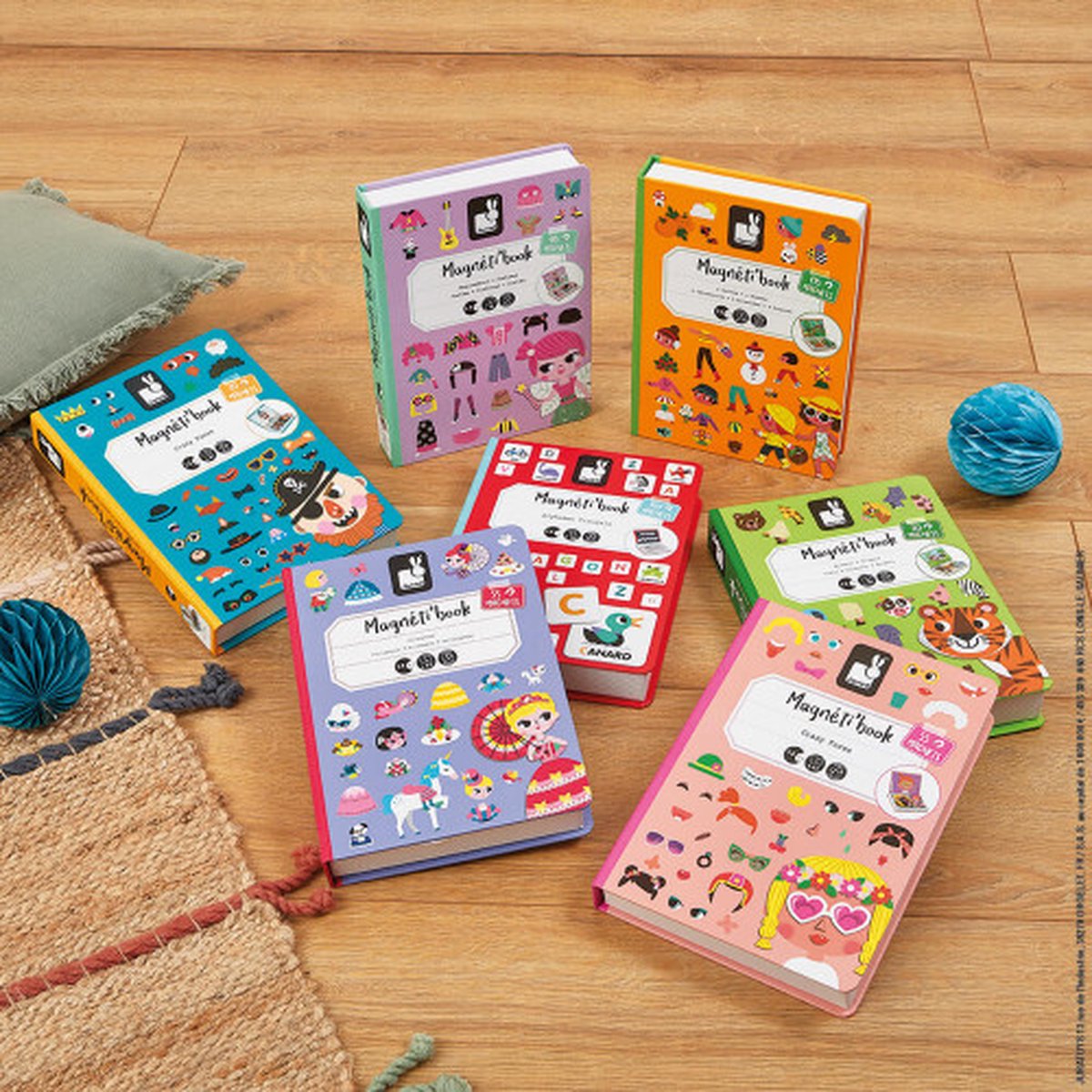 Janod Magneti'Book Dieren Puzzelspel