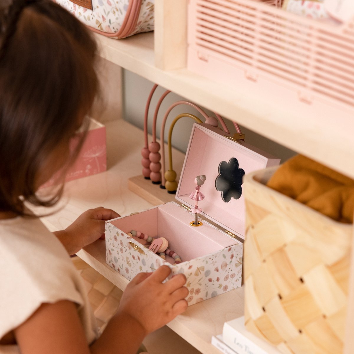 Little Dutch Muziekdoos - Fleurs & Papillons Decoratief