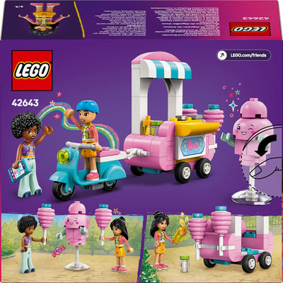 LEGO Friends Snoepkraam met Suikerspin & Scooter - 42643