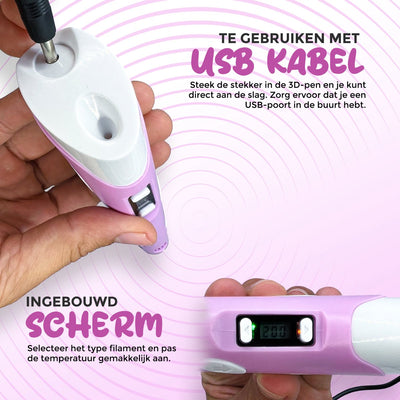 Fits4Kids Stylo 3D Starter Pack XXL - Inclusief Accessoires