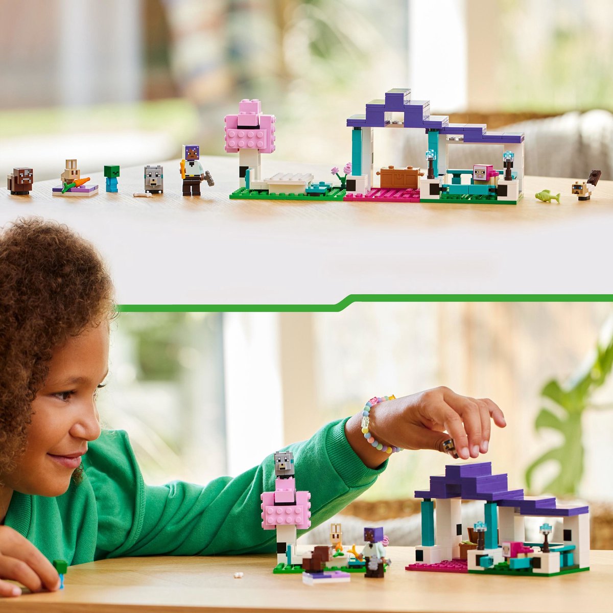 LEGO Minecraft Dierenopvang - 21253