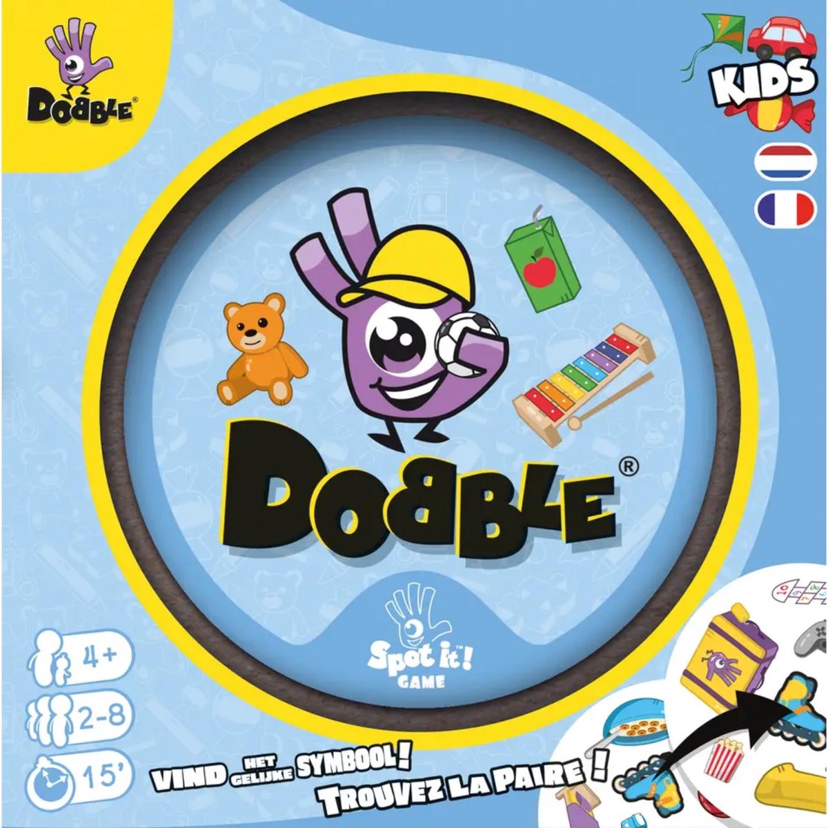Zygomatic Dobble Kids Kaartspel voor Kinderen