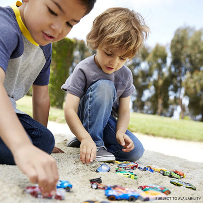 Hot Wheels Set van 10 Voertuigen