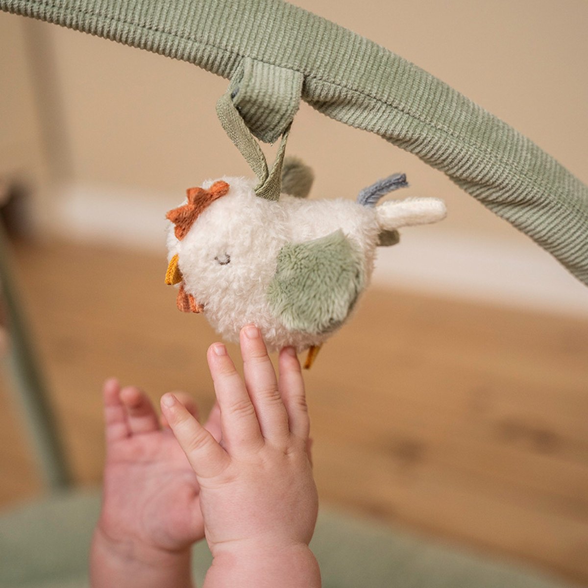 Little Dutch - Little Farm Baby Gym met Speelkleed & Knopen