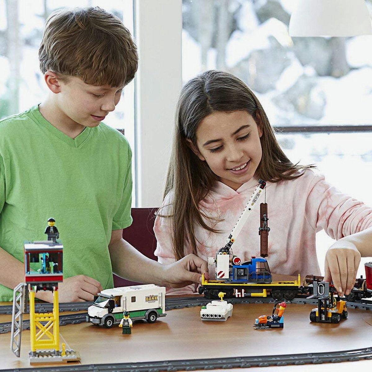 LEGO City Goederentrein met Afstandsbediening - 60198