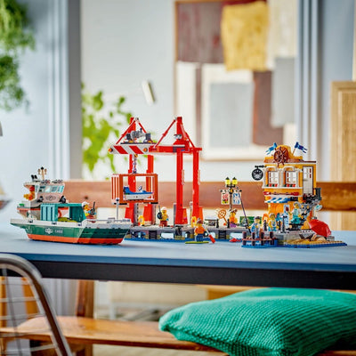 LEGO City Haven met Speelgoedvracht - 60422