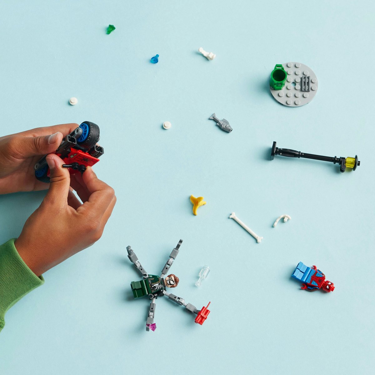 LEGO Marvel Spider-Man Motorachtervolging - 76275