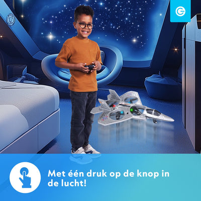 Silvergear Kindvriendelijke RC Drone - Grijs