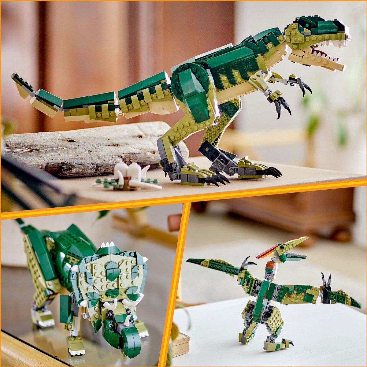 LEGO Creator 3in1 T. rex Dinosaurus Bouwset - 31151