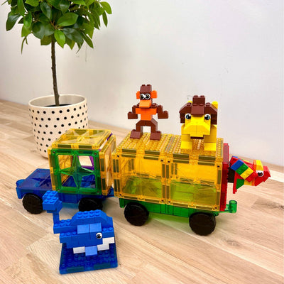 COBLO Magnetische Bouwstenen 12-delig - Montessori Speelgoed