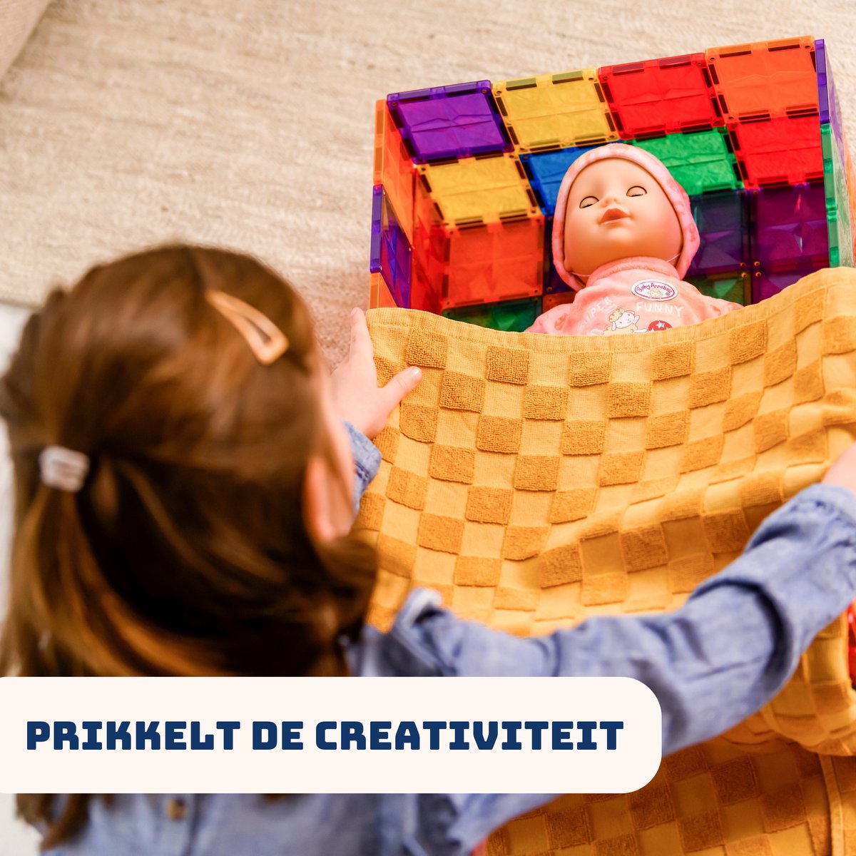 COBLO Classic Magnetisch Speelgoed 35-delig met Opbergzak