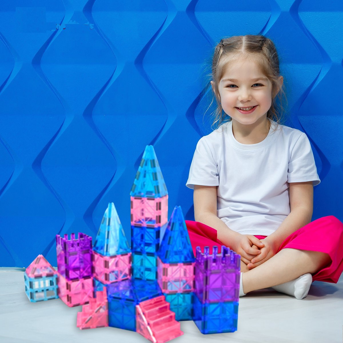 Magnaminds Magnetische Bouwset Prins/Prinses van het IJs - 120 st.