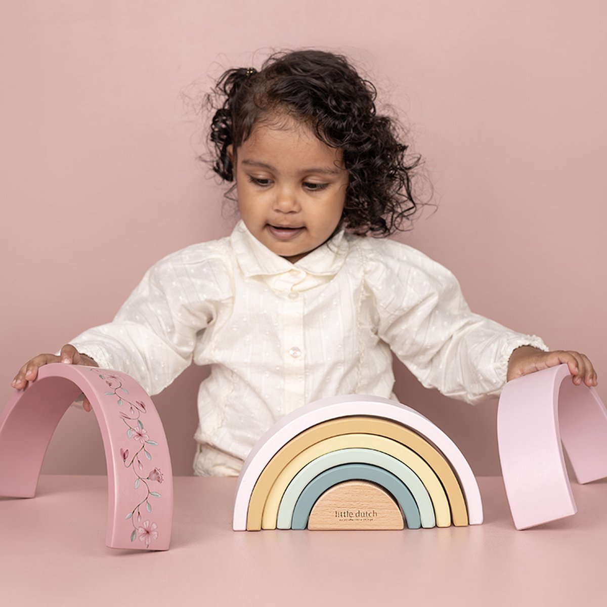 Little Dutch Stapelaar Regenboog Fairy Garden FSC