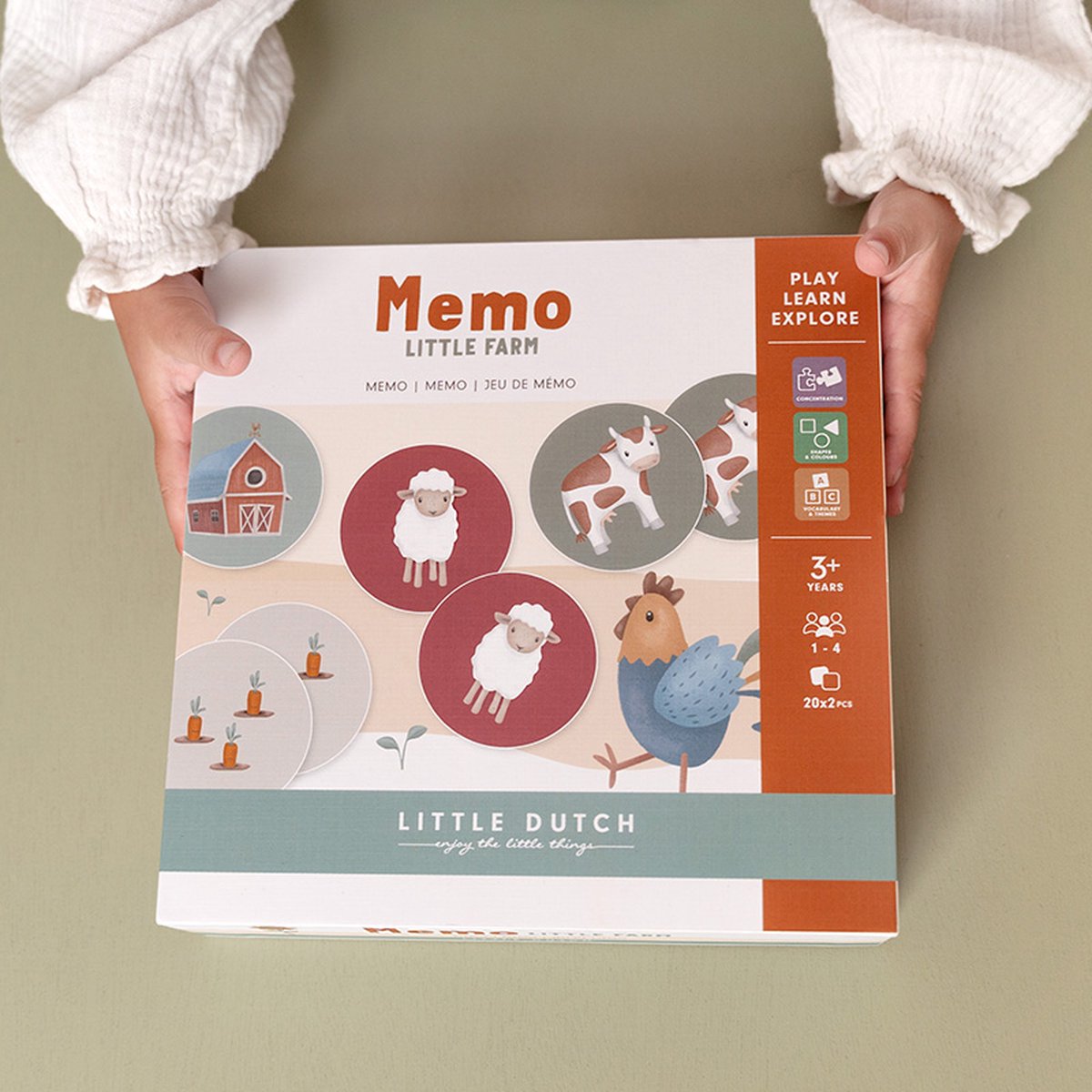 Little Dutch Little Farm Memo Spel FSC