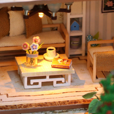 Crafts&Co Miniatuur Poppenhuis Kit - Nostalgic Village