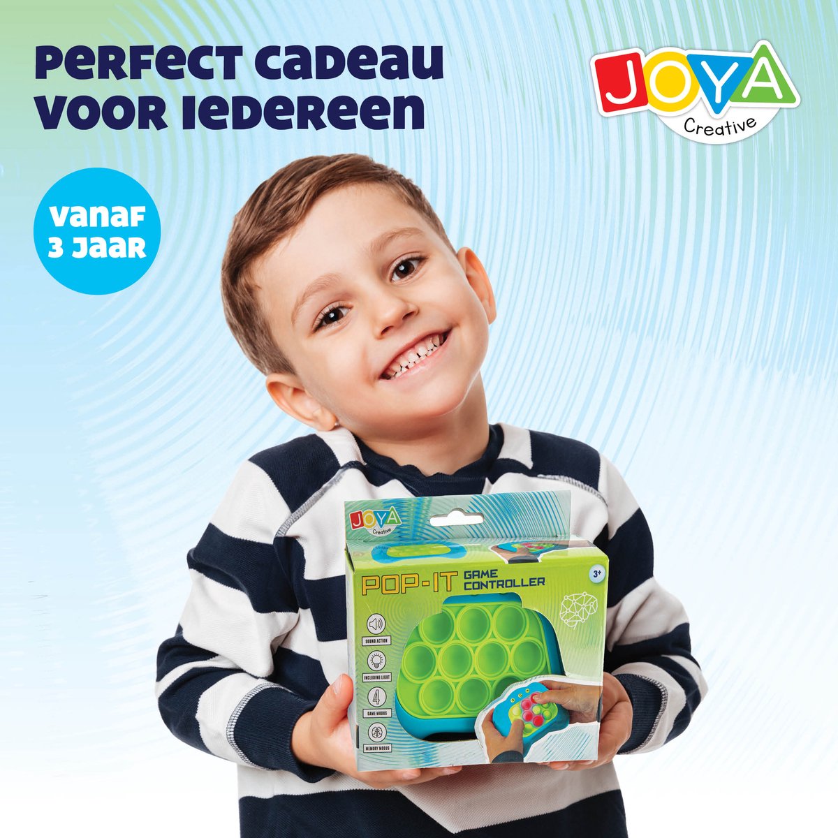 JOYA CREATIVE Pop It Game Controller met Licht en Geluid
