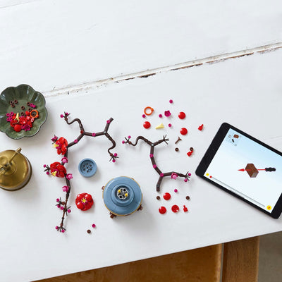 LEGO Icons Japanse Abrikozenboom - Botanische Collectie (10369)