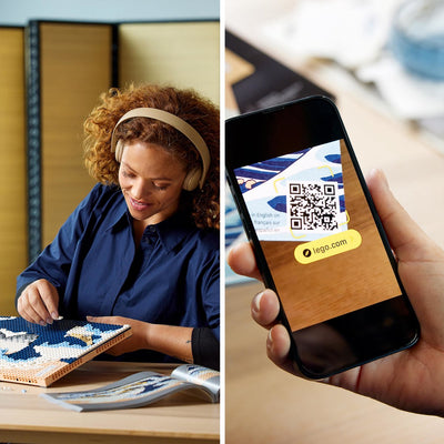 LEGO ART 31208 Hokusai - De Grote Golf Schilderij Set