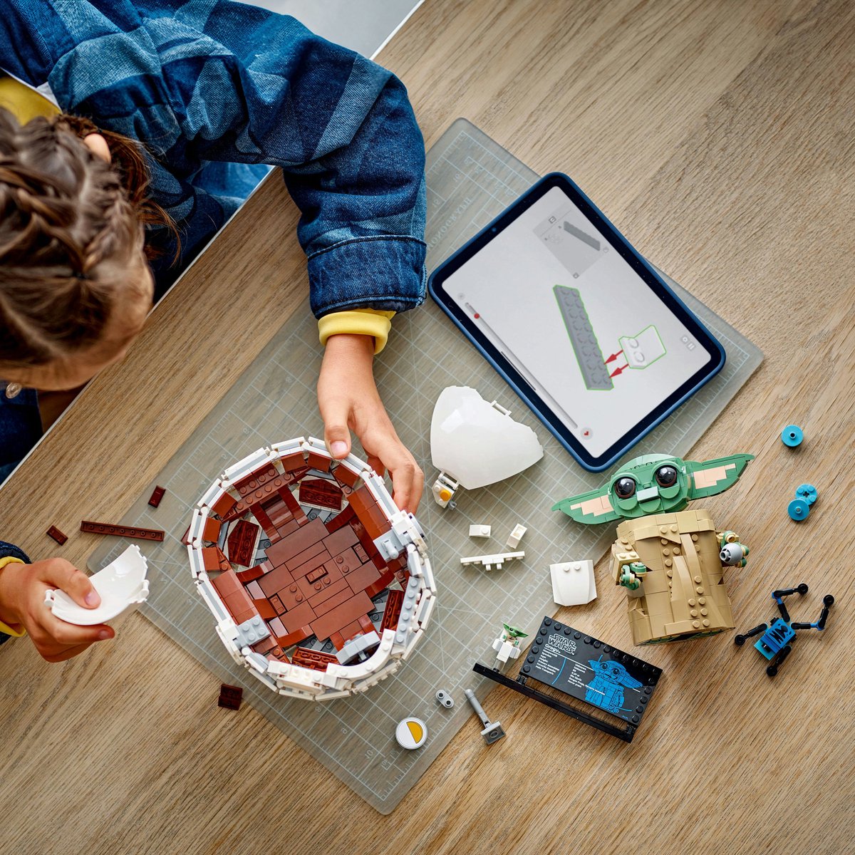 LEGO Star Wars Mandalorian Grogu met Hover Kinderwagen - 75403