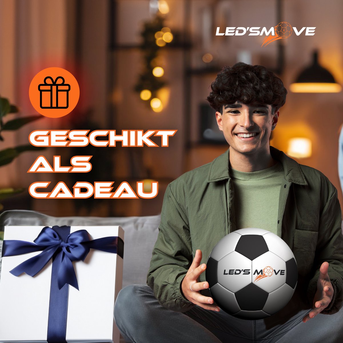 LedsMove LED Voetbal LS2 Traditioneel - Maat 5