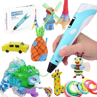 CRYTIVE 3D Pen Startset voor Kinderen en Volwassenen