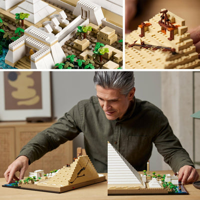 LEGO Architectuur La Grande Pyramide van Gizeh - 21058