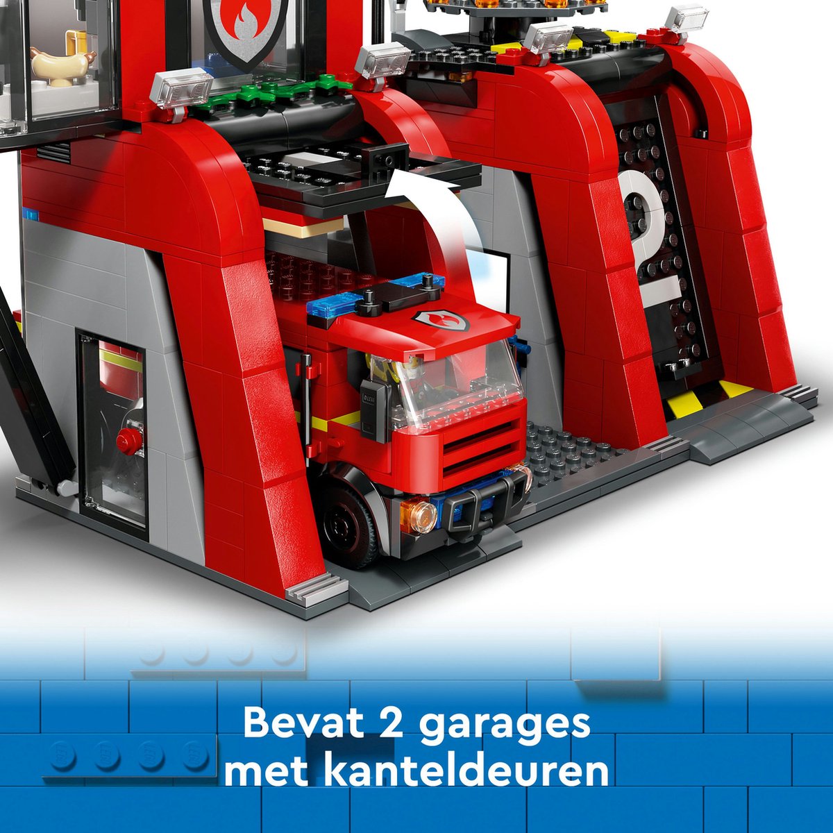 LEGO City Brandweerkazerne en Brandweerwagen - 60414