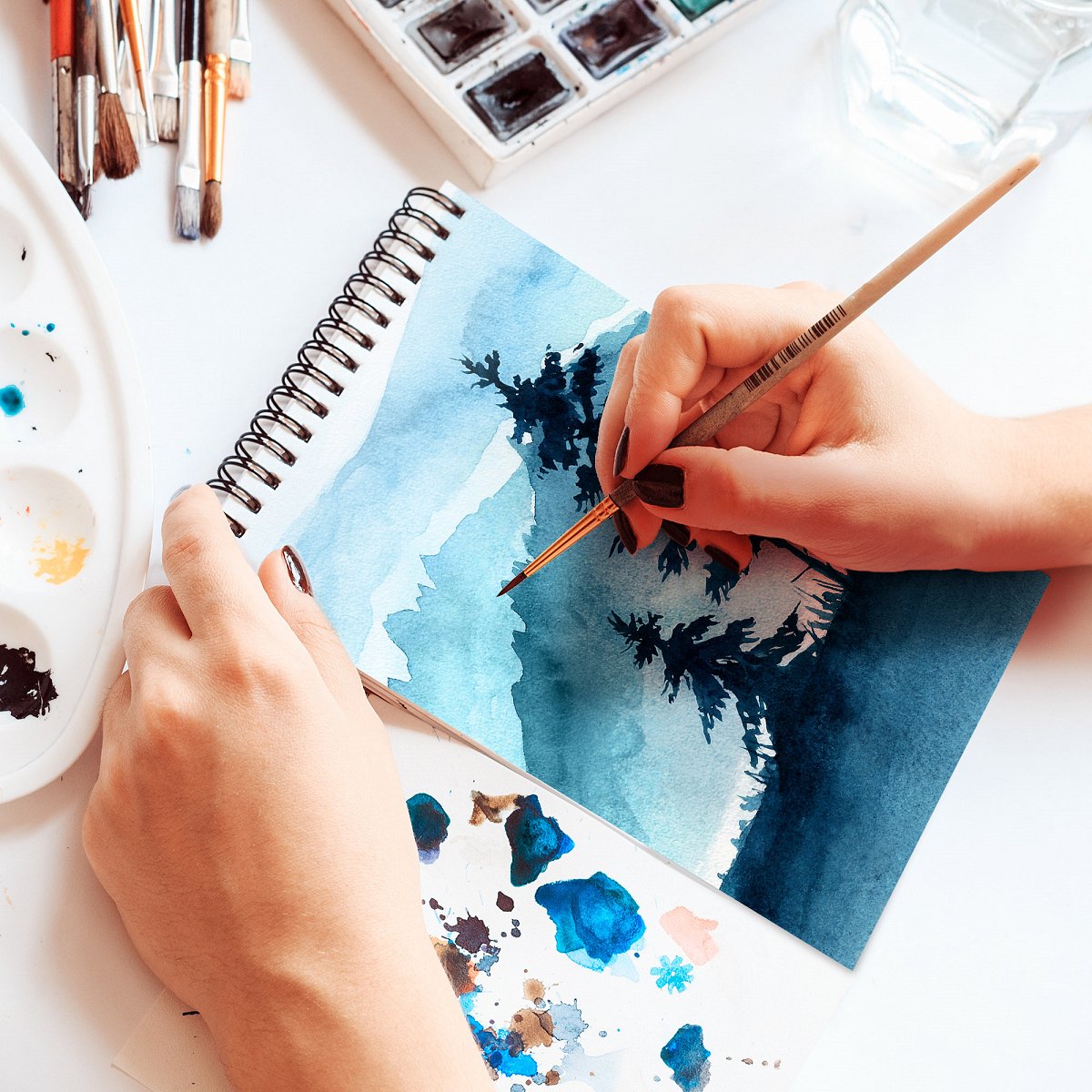 Oxford A4 Schetsboek 100gr 50 Vel met Spiraal