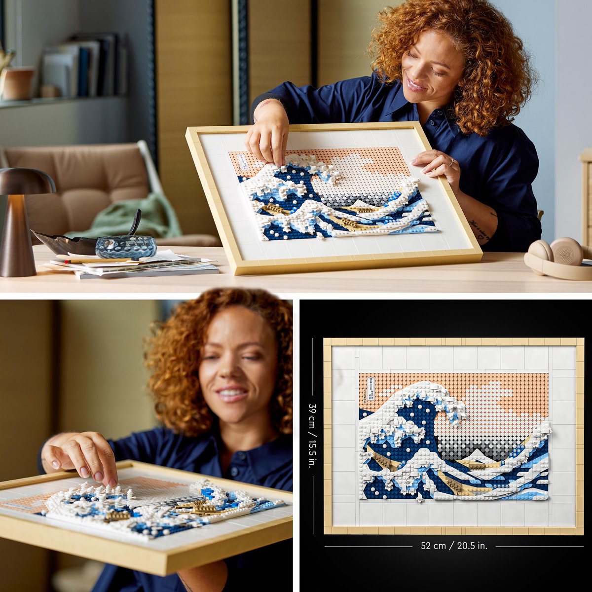 LEGO ART 31208 Hokusai - De Grote Golf Schilderij Set