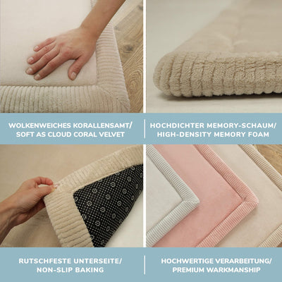 Hakuna Matte Koraalroze Speelmat voor Baby 200x150x2cm