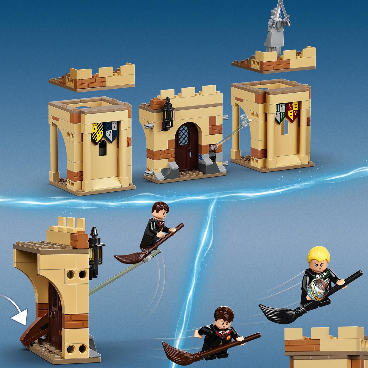 LEGO Harry Potter Zweinstein: De Eerste Vliegles - 76395