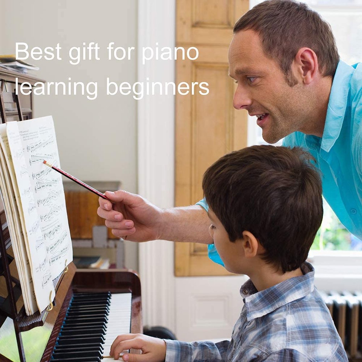 BOTC Piano Stickers - Eenvoudig Muziek Leren voor 32-88 Toetsen