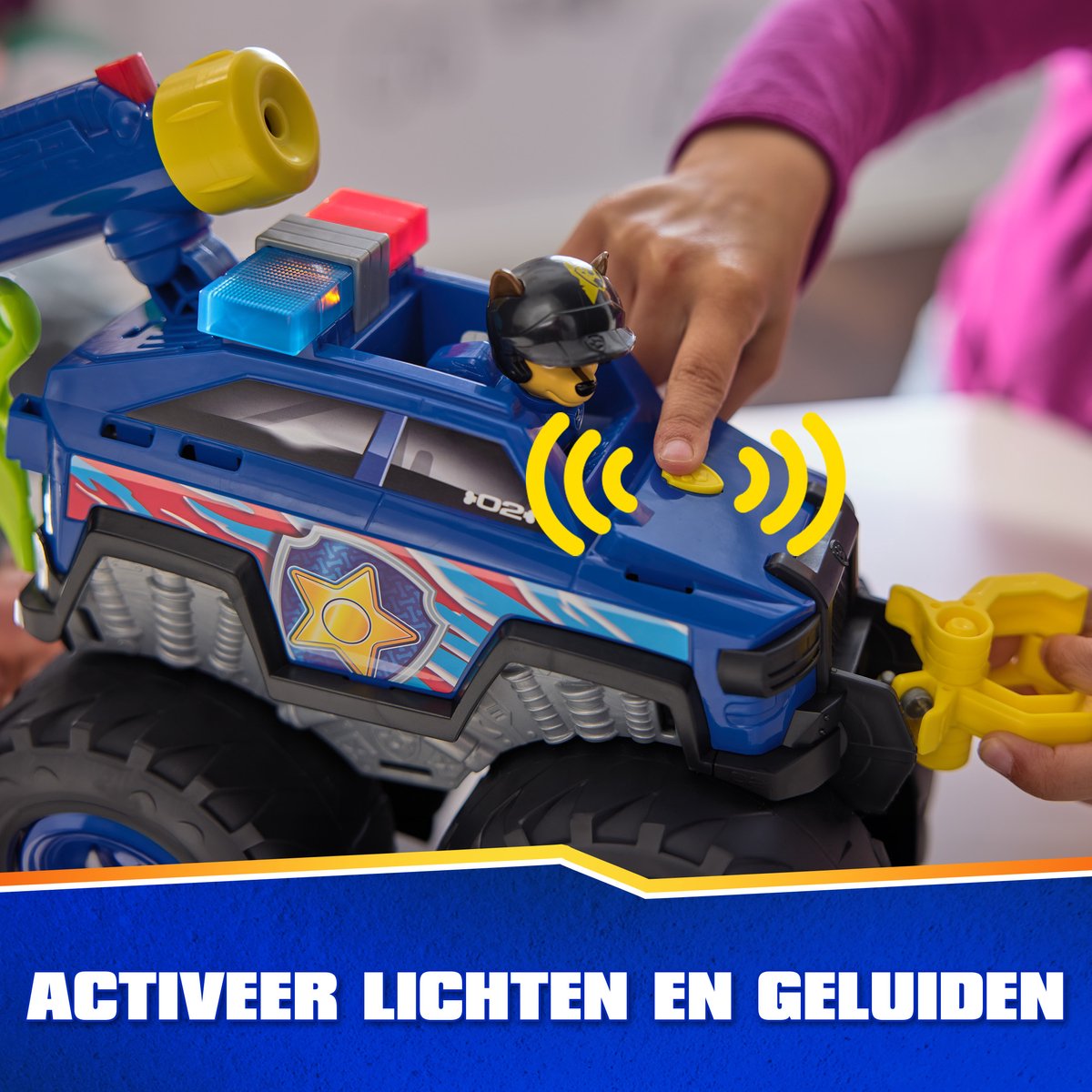 PAW Patrol Power Haulin' Cruiser van Chase met Geluid en Licht