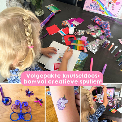 Allerion Glitter Knutselset Eenhoorn - 1043 Stuks