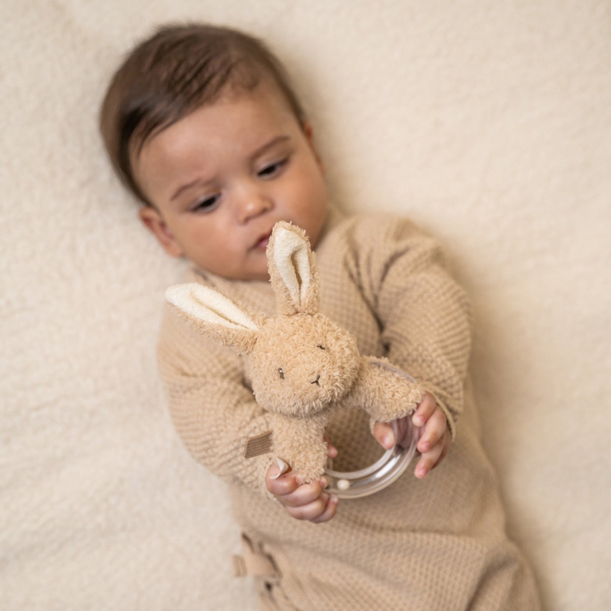 Little Dutch Schattige Baby Bunny Rammelaar Ring