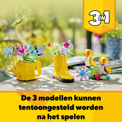 LEGO Creator 3in1 Bloemen in een Gieter - 31149